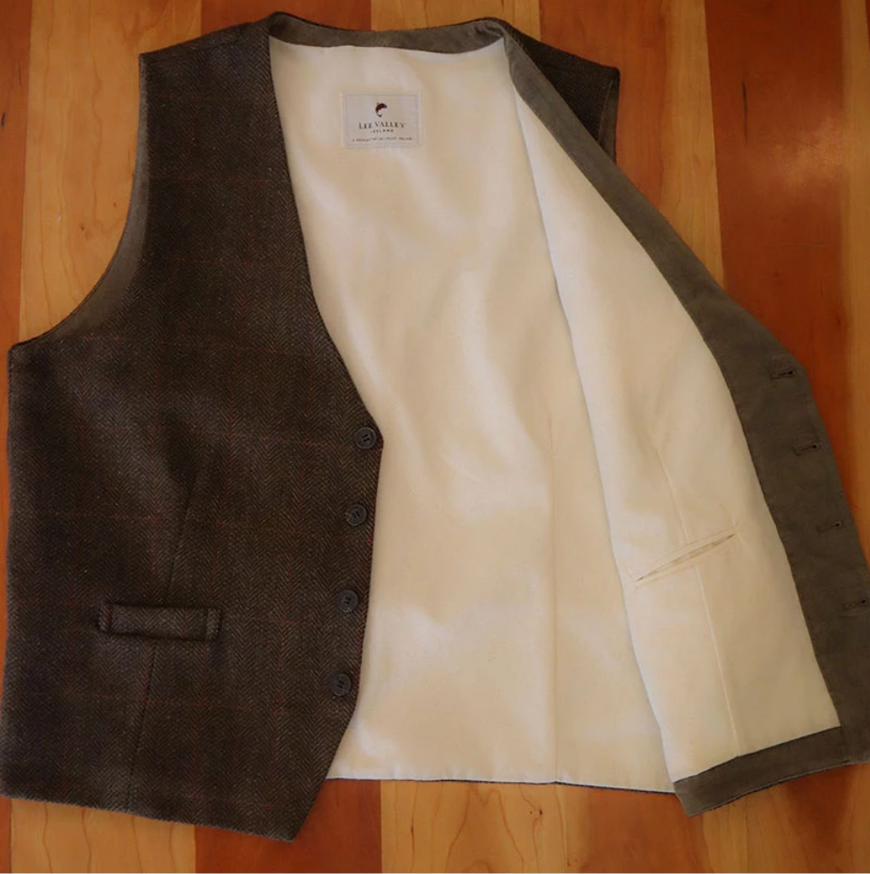 Lee Valley Ireland Durrow Tweed Vest