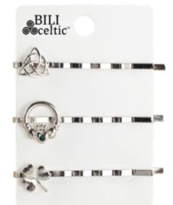 Because I Like It Celtic Hair Pins: Silver