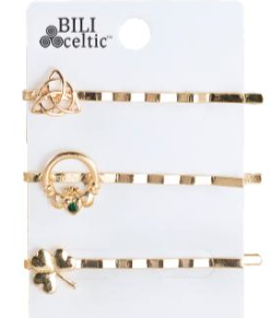 Because I Like It Celtic Hair Pins: Gold