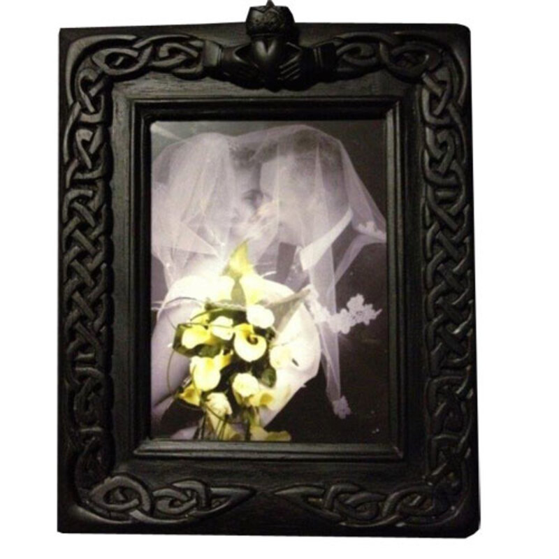 Black Bog Collection Black Bog Celtic Claddagh Wedding Frame