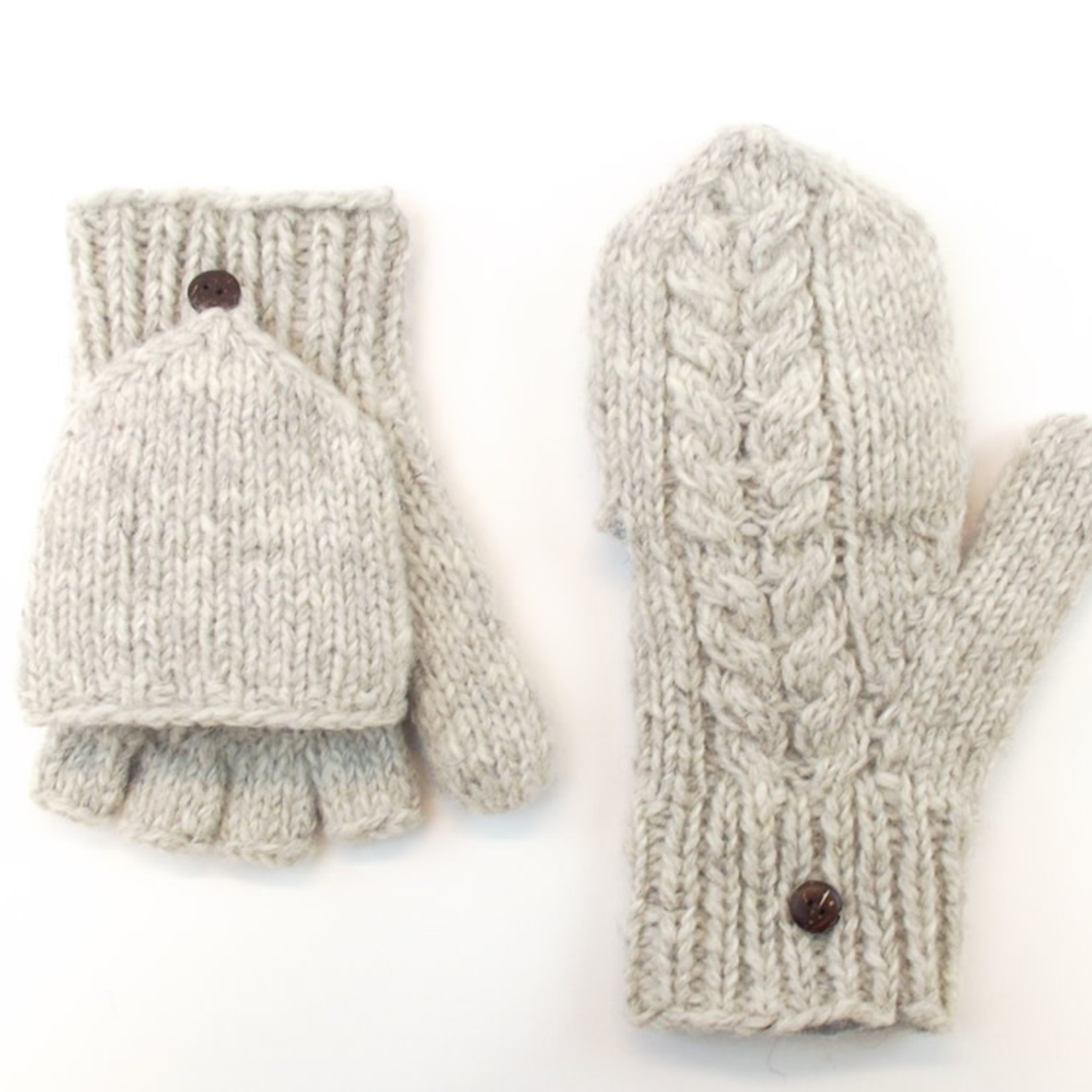Erin Fleece Lined Cable Hunter Gloves