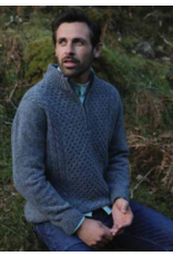 Aran Woollen Mills Luxury Donegal Zip Sweater Aran Woollen Mills Luxury Donegal Zip Sweater