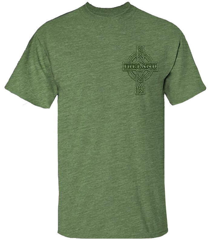 Coastal Tees Celtic Cross Ireland T-shirt