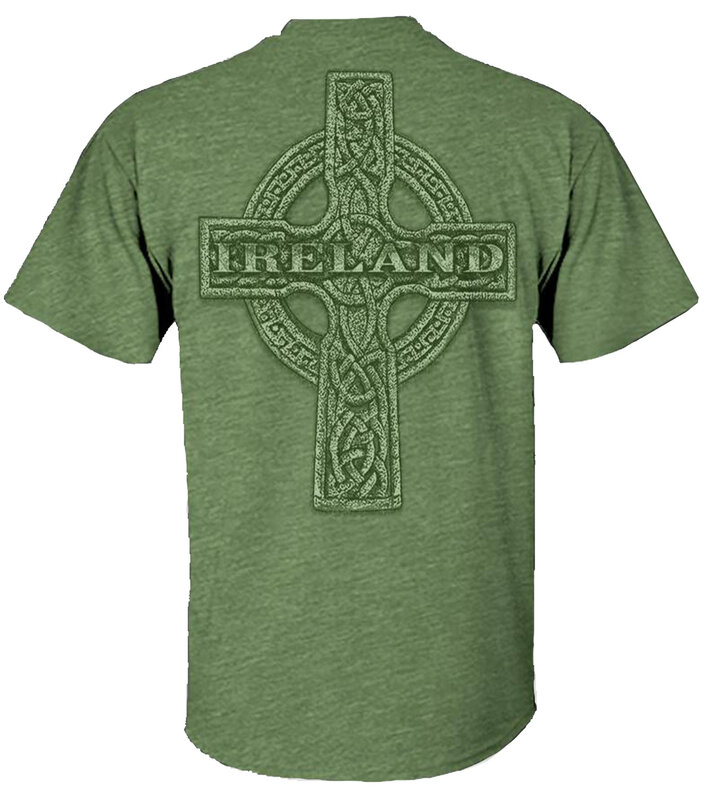 Coastal Tees Celtic Cross Ireland T-shirt
