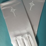 Simply Charming Girls Satin Gloves