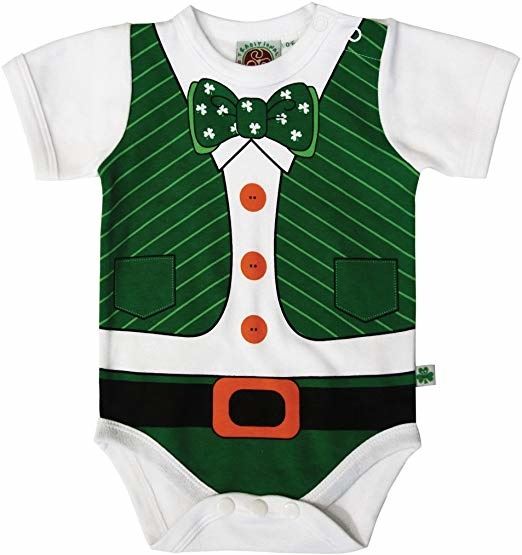 Traditional Craftwear Leprechaun Vest Onesie