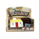 The Turf Peat Incense Co. Irish Cottage Turf Burner Set