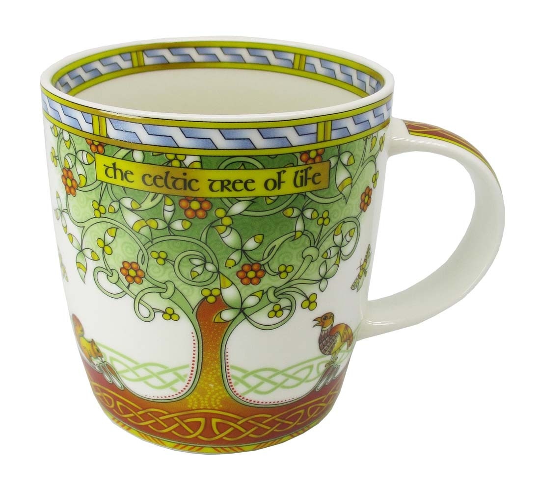 Royal Tara Celtic Tree of Life Mug