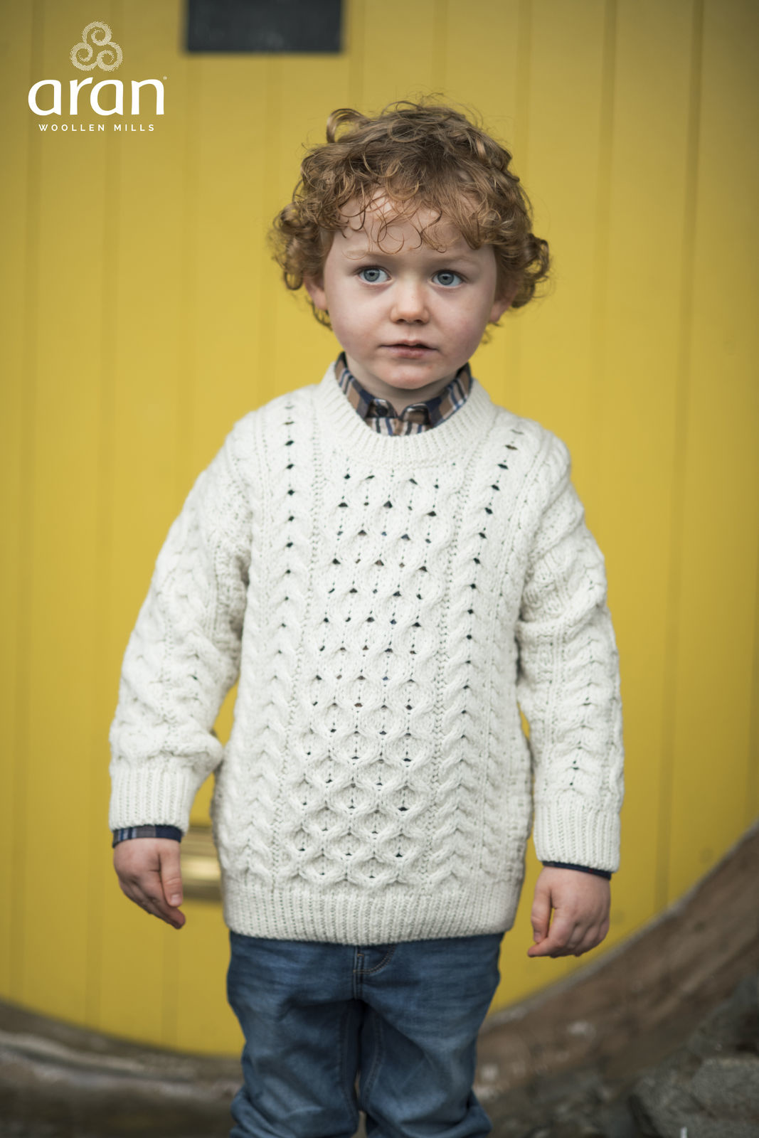 Aran Sweater (Knit) – Lion Brand Yarn