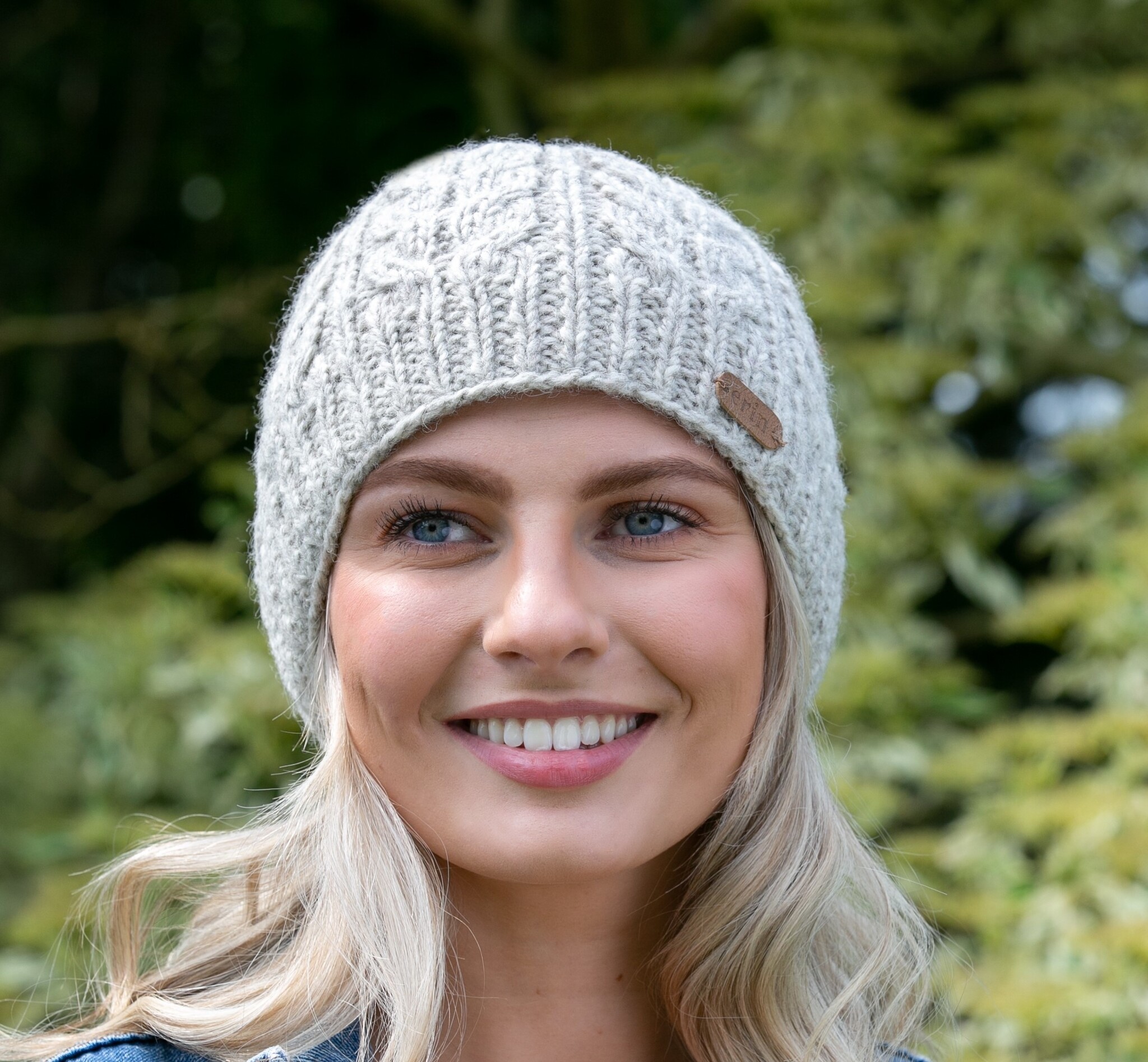 Erin Knitwear Cable Pull-On Hat