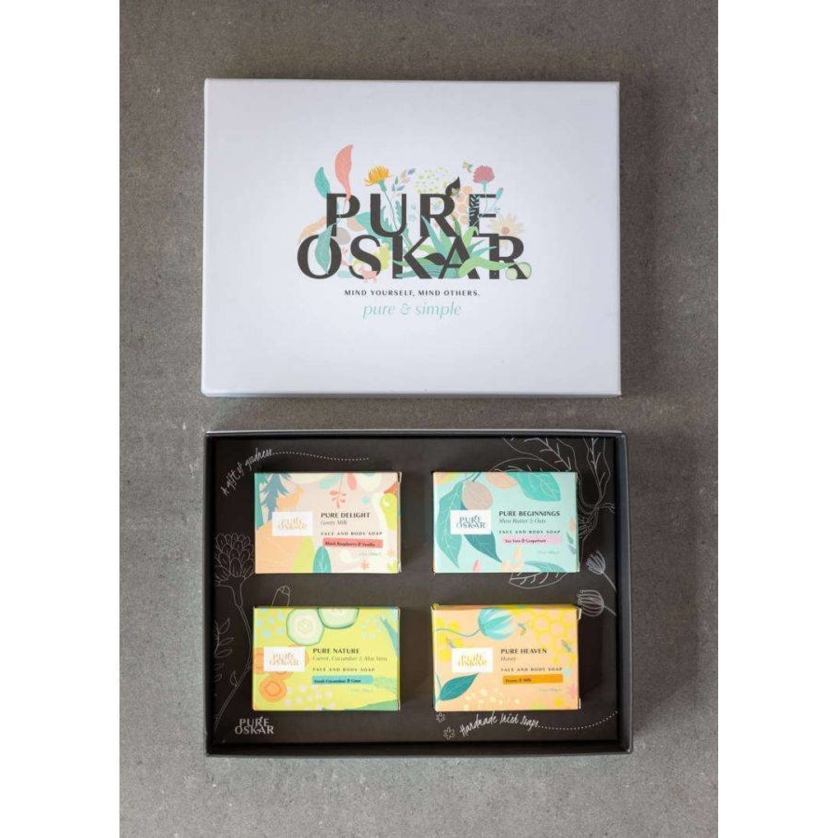 Pure Oskar Ultimate Goodness 4 Soap Gift Set