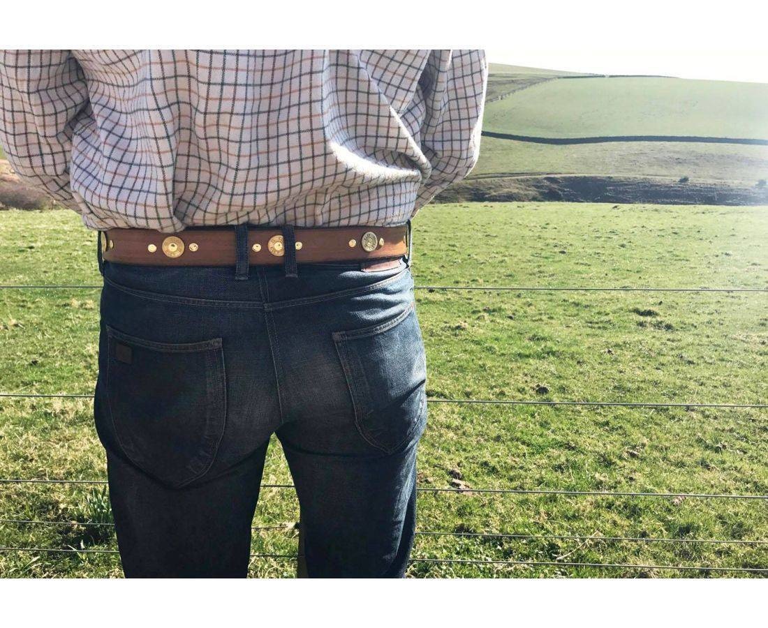 J Boult Countryman’s Leather Shotgun Shell Belt