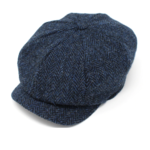 Hanna Hats JP Cap by Hanna Hats - Blue Tweed