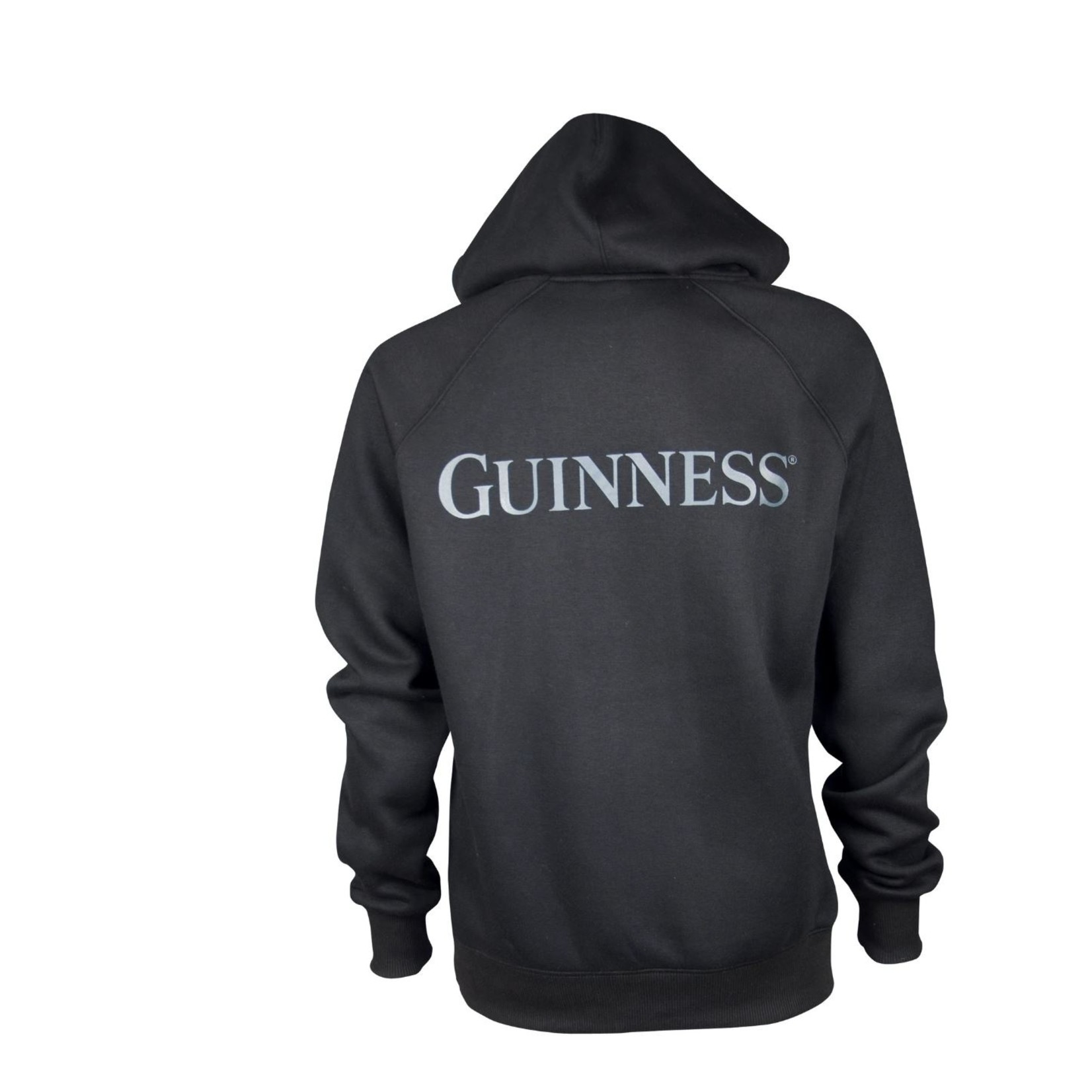 Guinness Black Hoodie w/Beer Pouch 