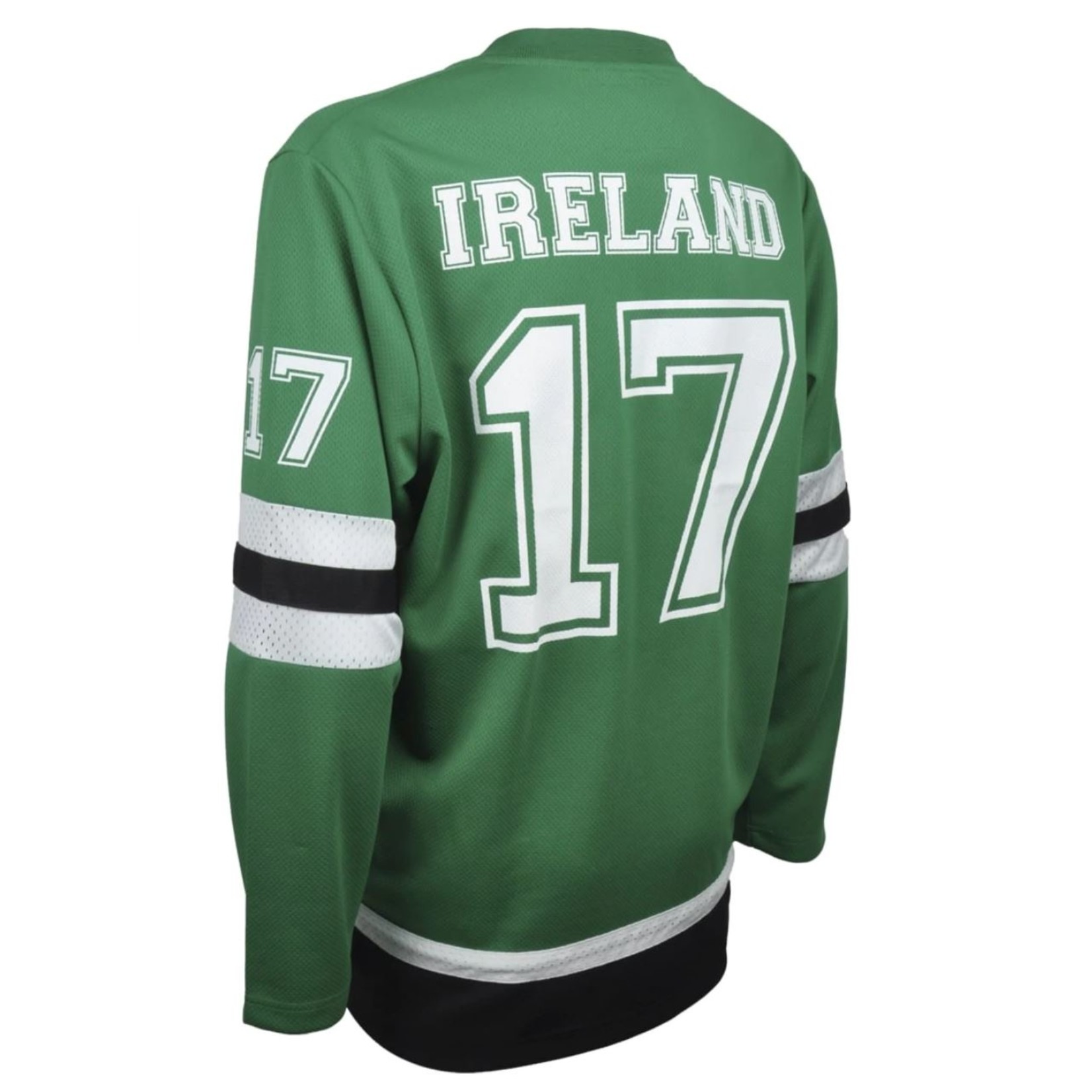 Guinness Toucan Black, Green and White Hockey Jersey