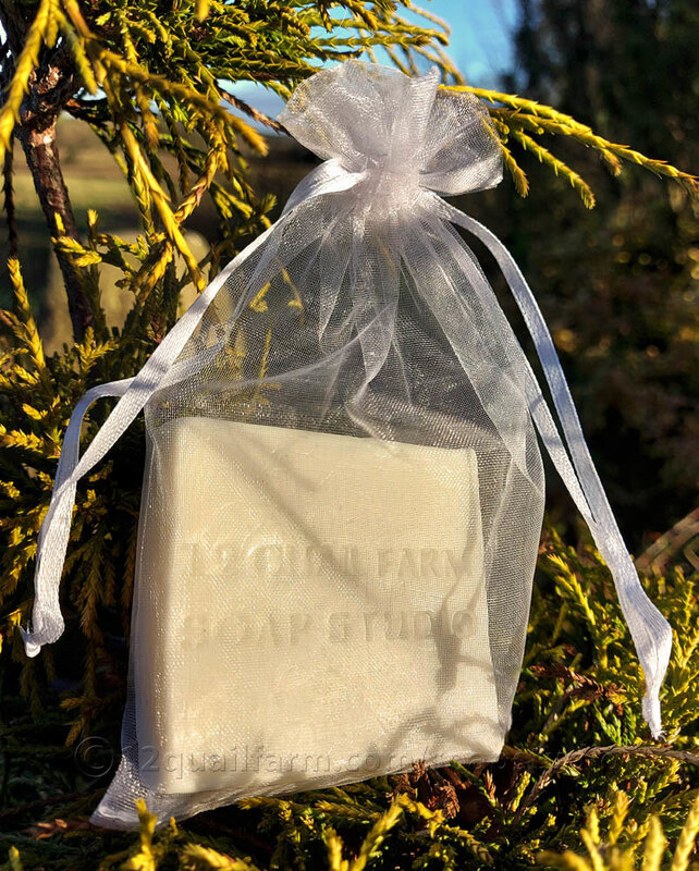 12 Quail Farm Soap Studio Fragrance Free Donkey's Milk Soap
