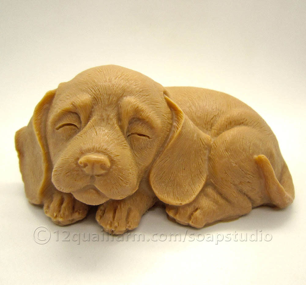 12 Quail Farm Soap Studio Puppy Soap (Hazel)