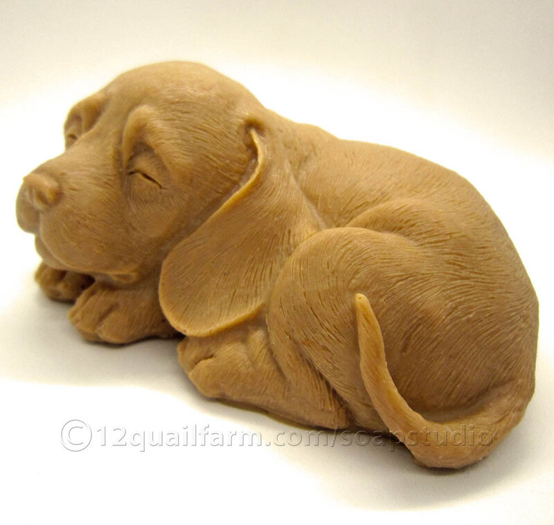 12 Quail Farm Soap Studio Puppy Soap (Hazel)