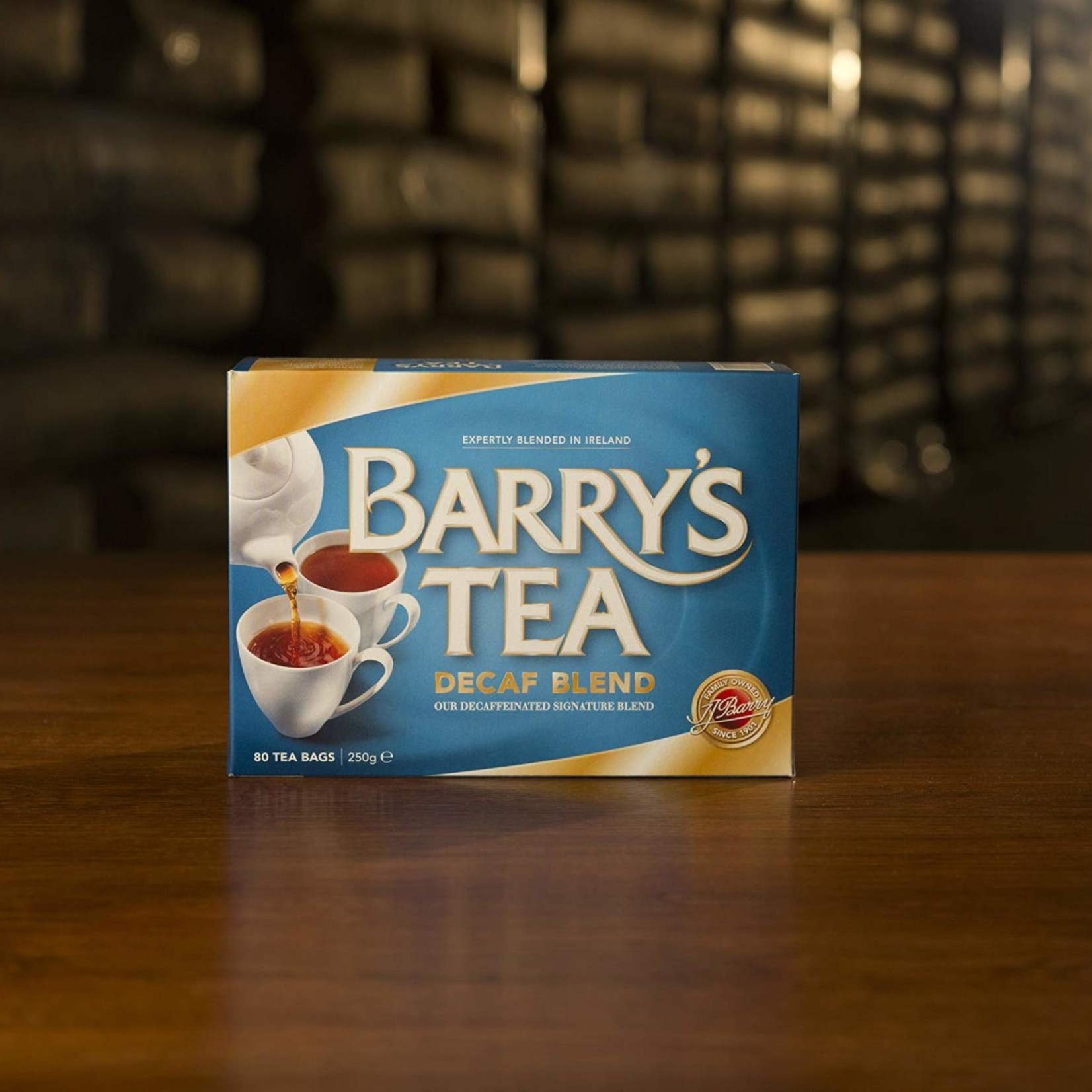 Barrys Tea Barry's Tea Decaffeinated 80 Bags 250g (8.8oz)