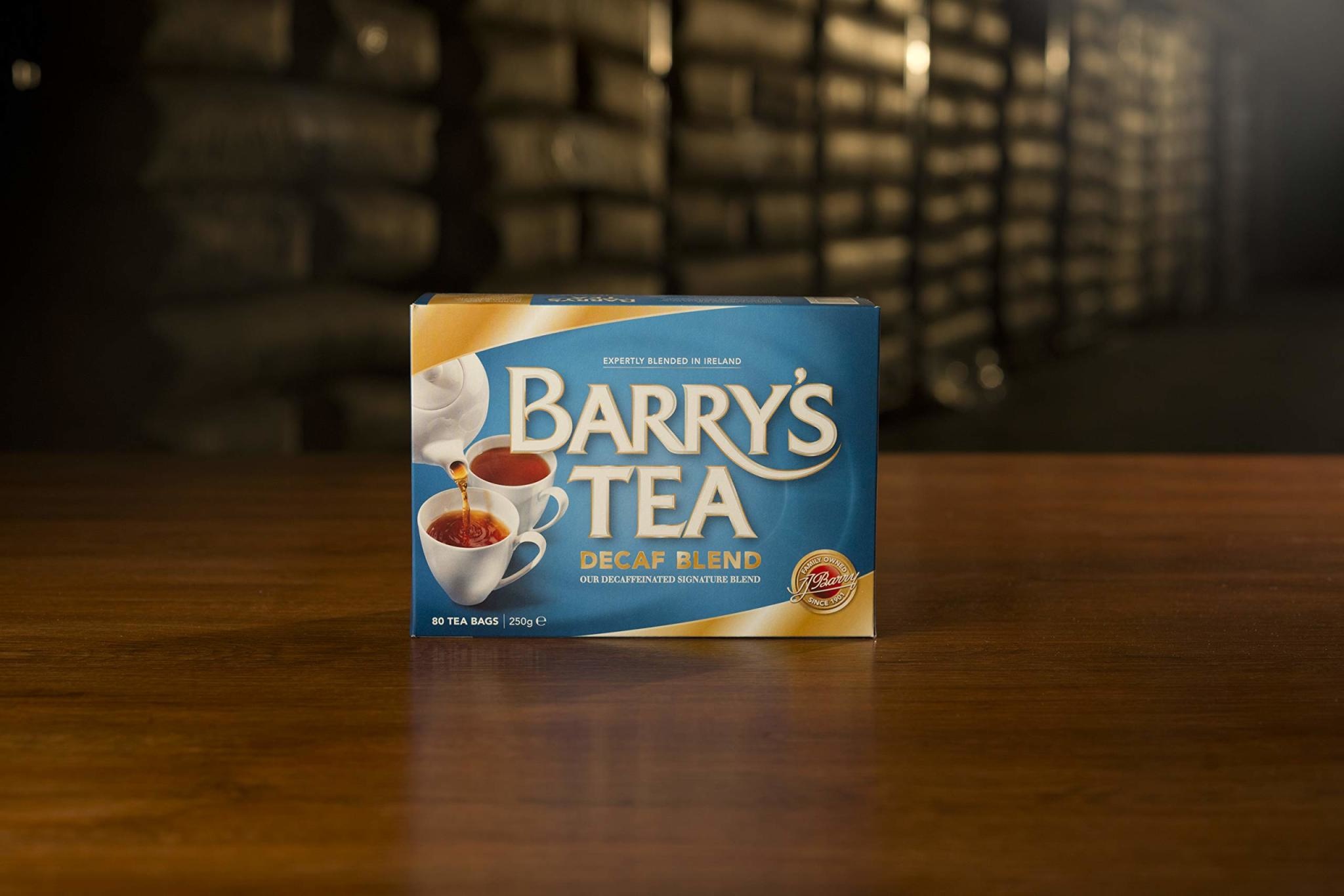 Barrys Tea Barry's Tea Decaffeinated 80 Bags 250g (8.8oz)