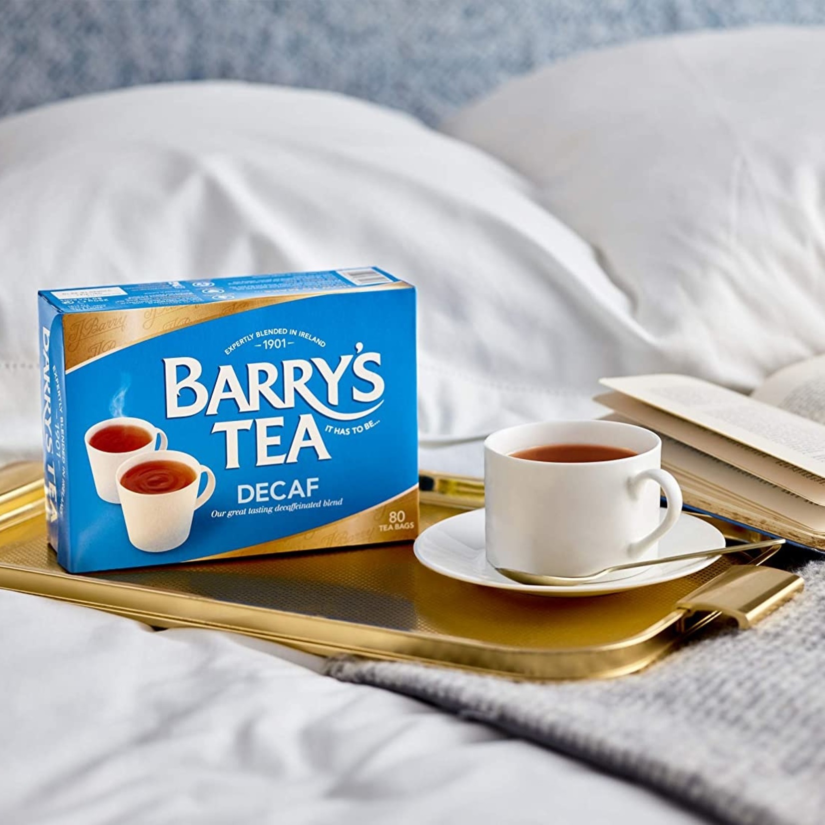 Barrys Tea Barry's Tea Decaffeinated 80 Bags 250g (8.8oz)