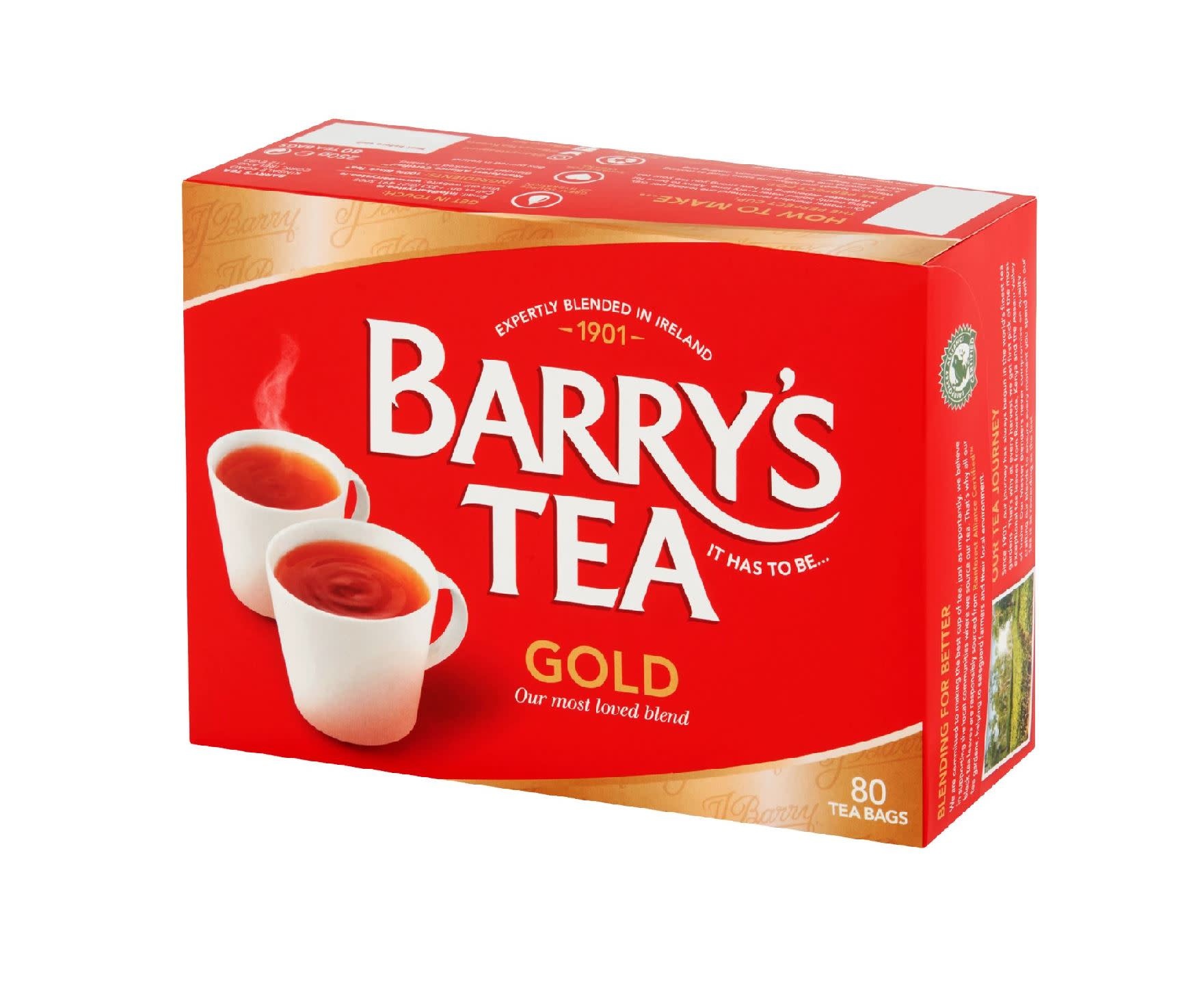 Barrys Tea Barrys Tea Gold 80 bags