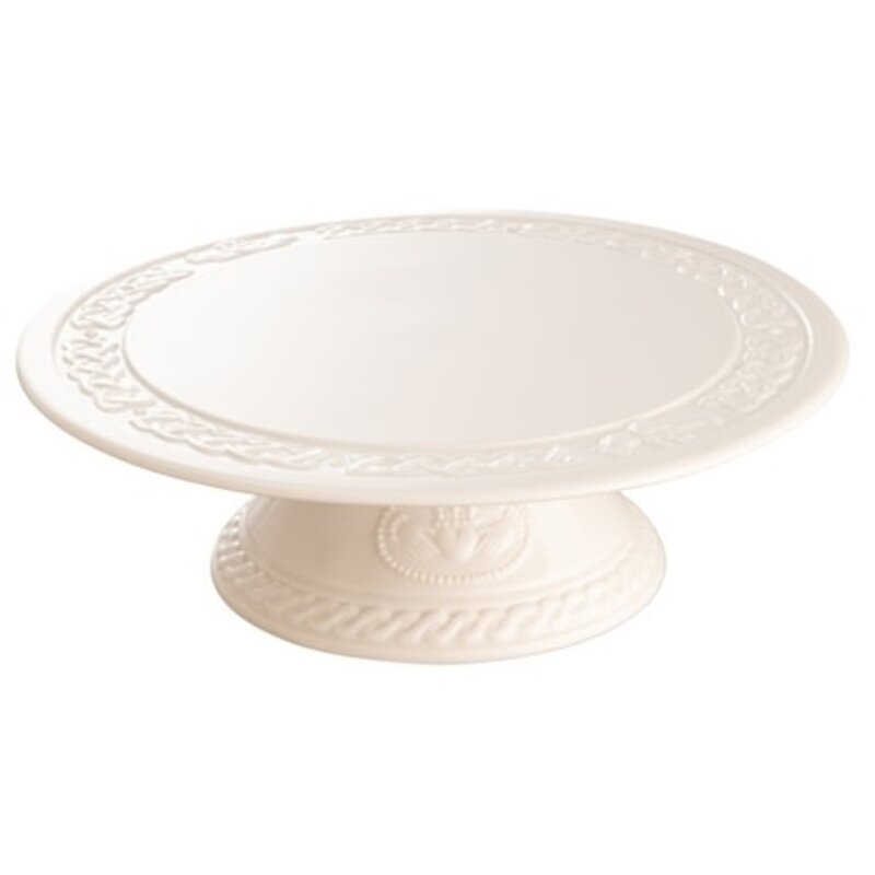 Belleek Claddagh Cake Stand