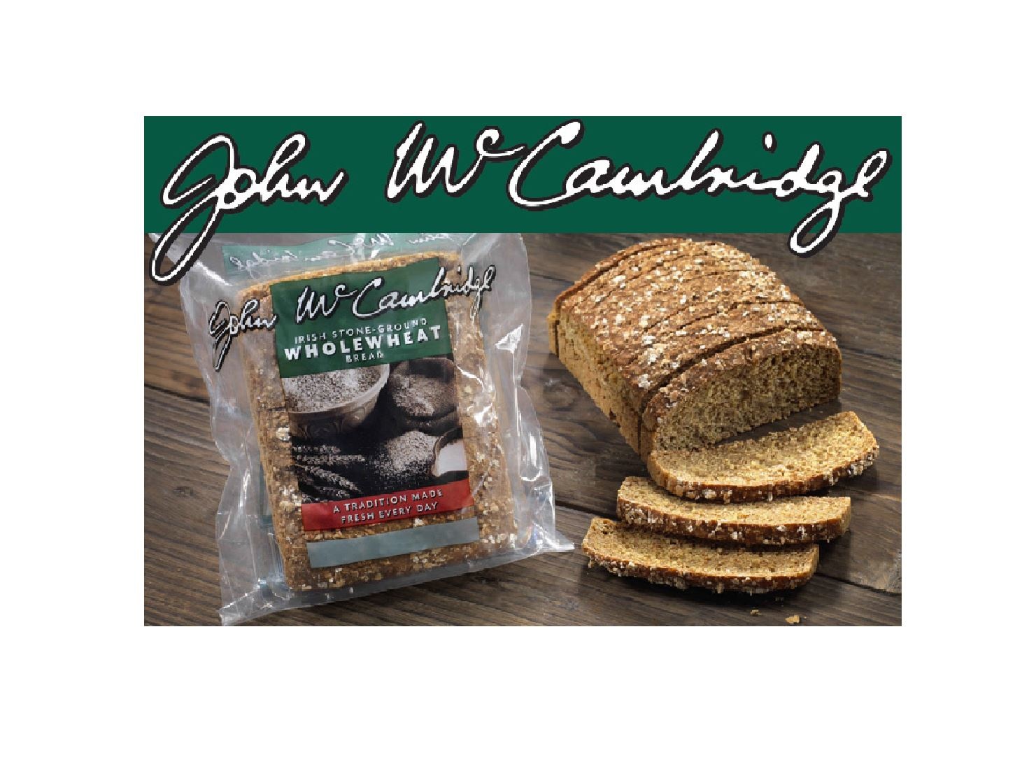 McCambridge McCambridge Wholewheat Soda Bread 500g