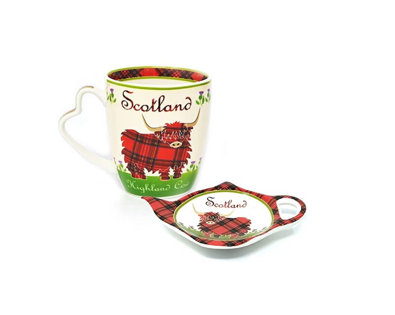 Royal Tara Highland Cow Mug by Royal Tara