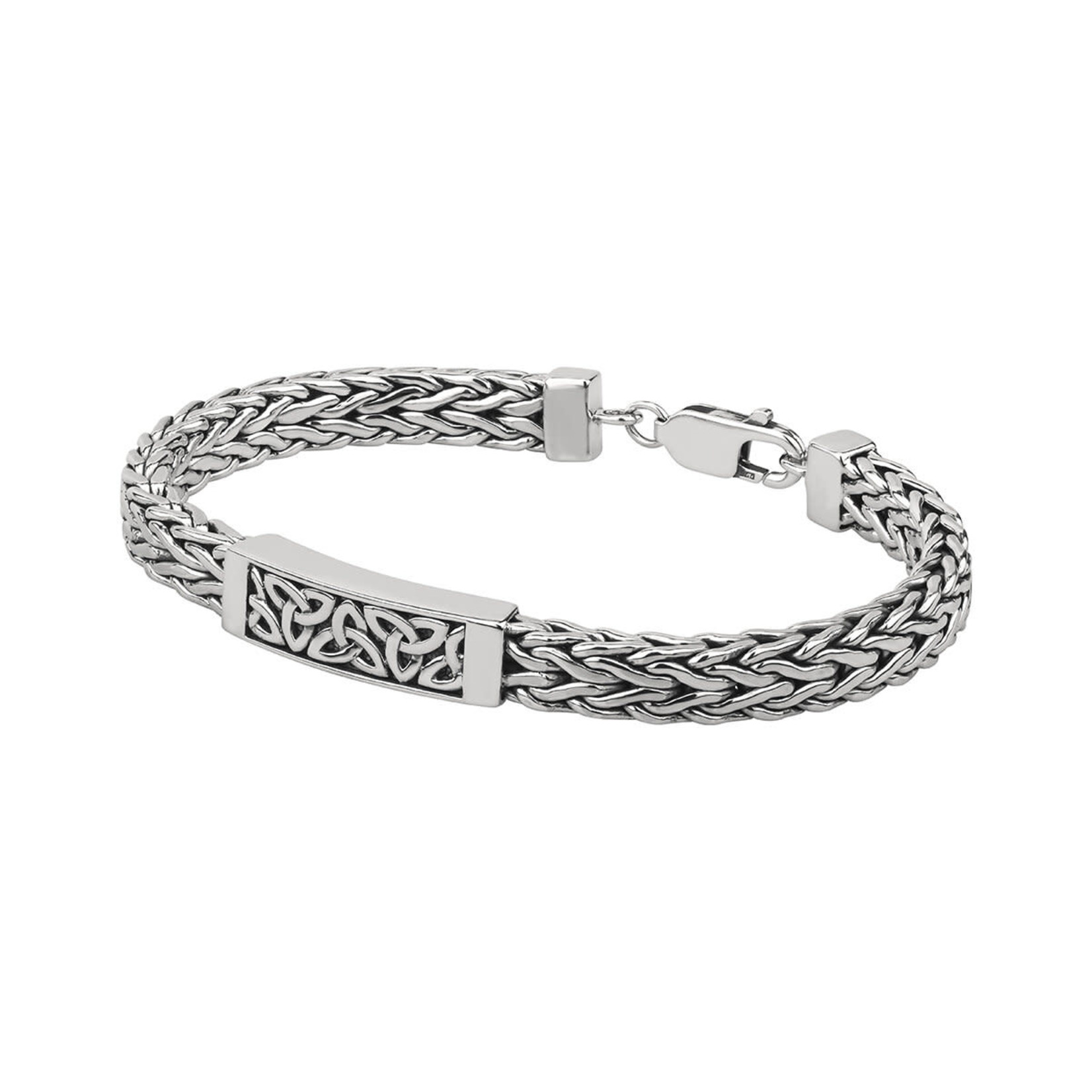 Solvar S/S Men's Trinity Knot Bracelet