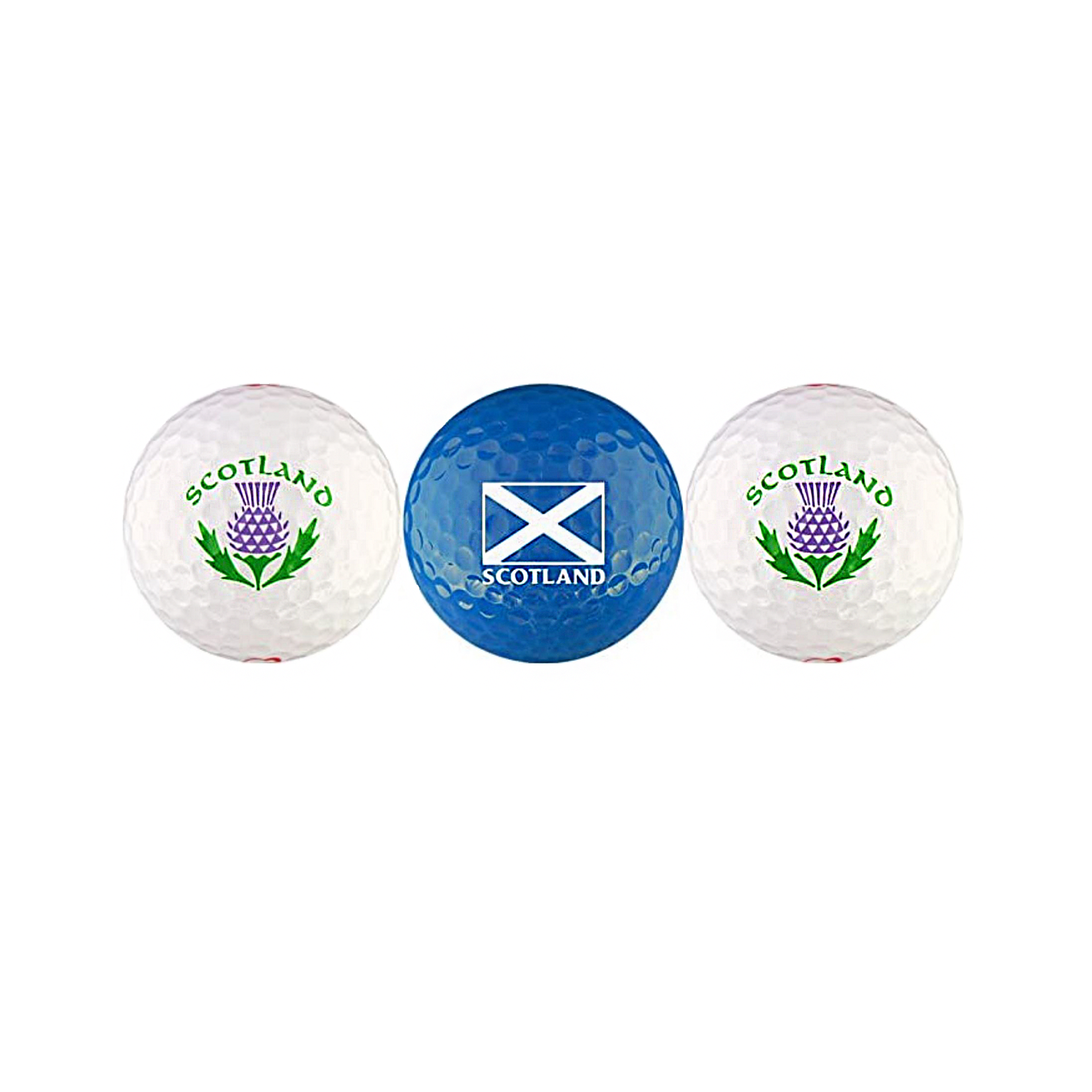 Burke and Hogan Scotland Golf Balls (3 Pack)