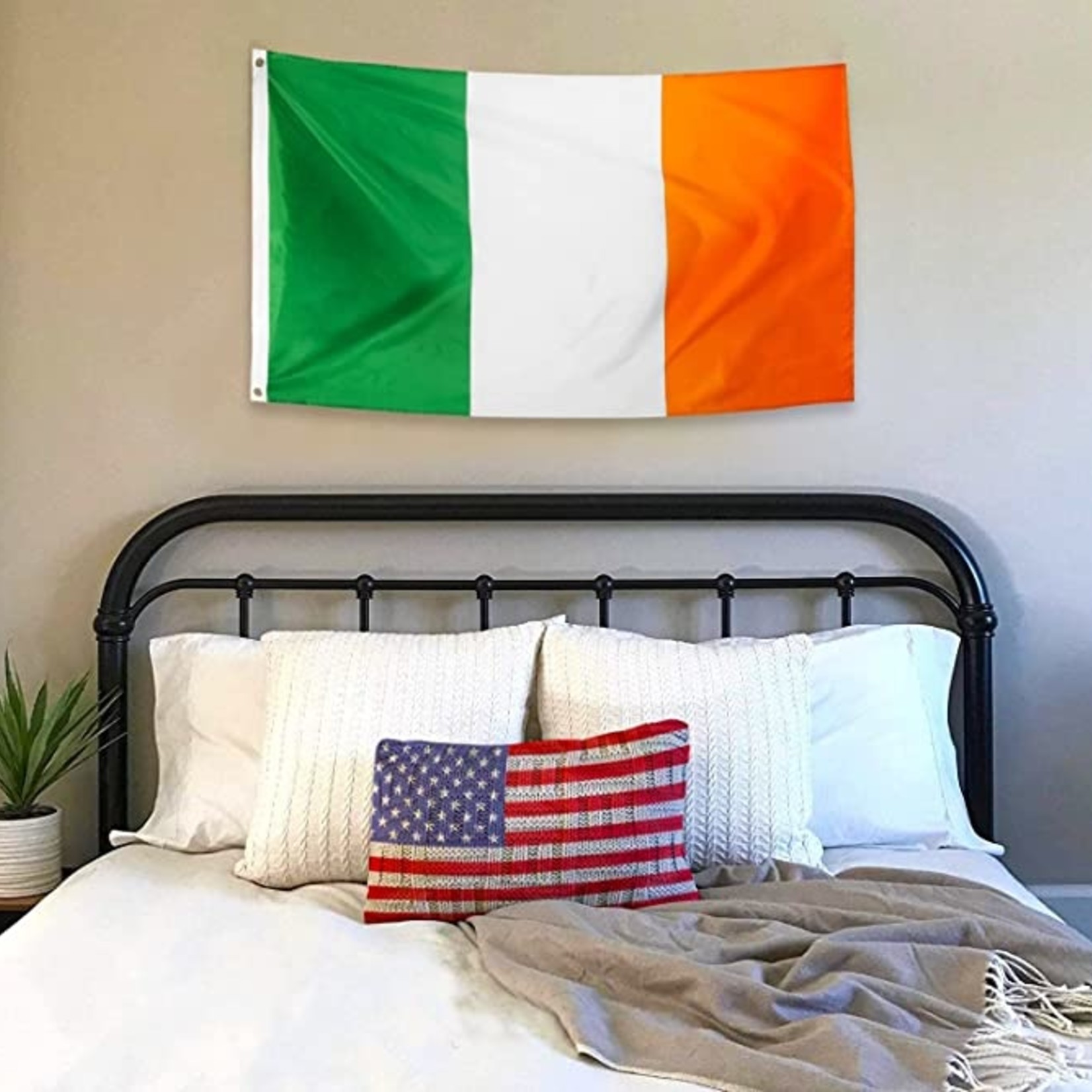Burke and Hogan Irish Flag 3x5 (Grommet)
