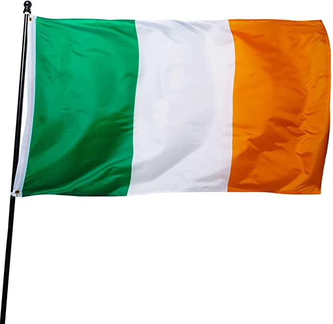 Irish Flag 3x5 (Grommet)