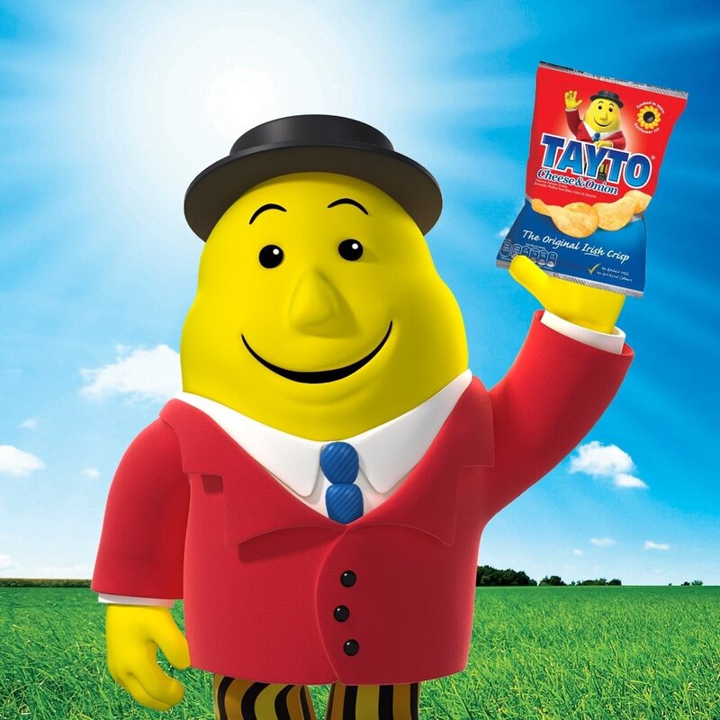 Tayto Tayto Cheese & Onion Potato Chips 45g Bag