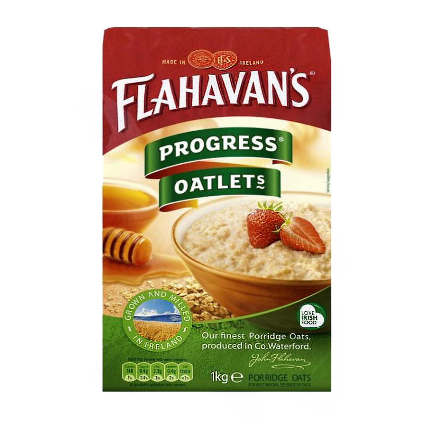 Flahavans Flahavans Progress Oatmeal 1.5kg (52.9oz)
