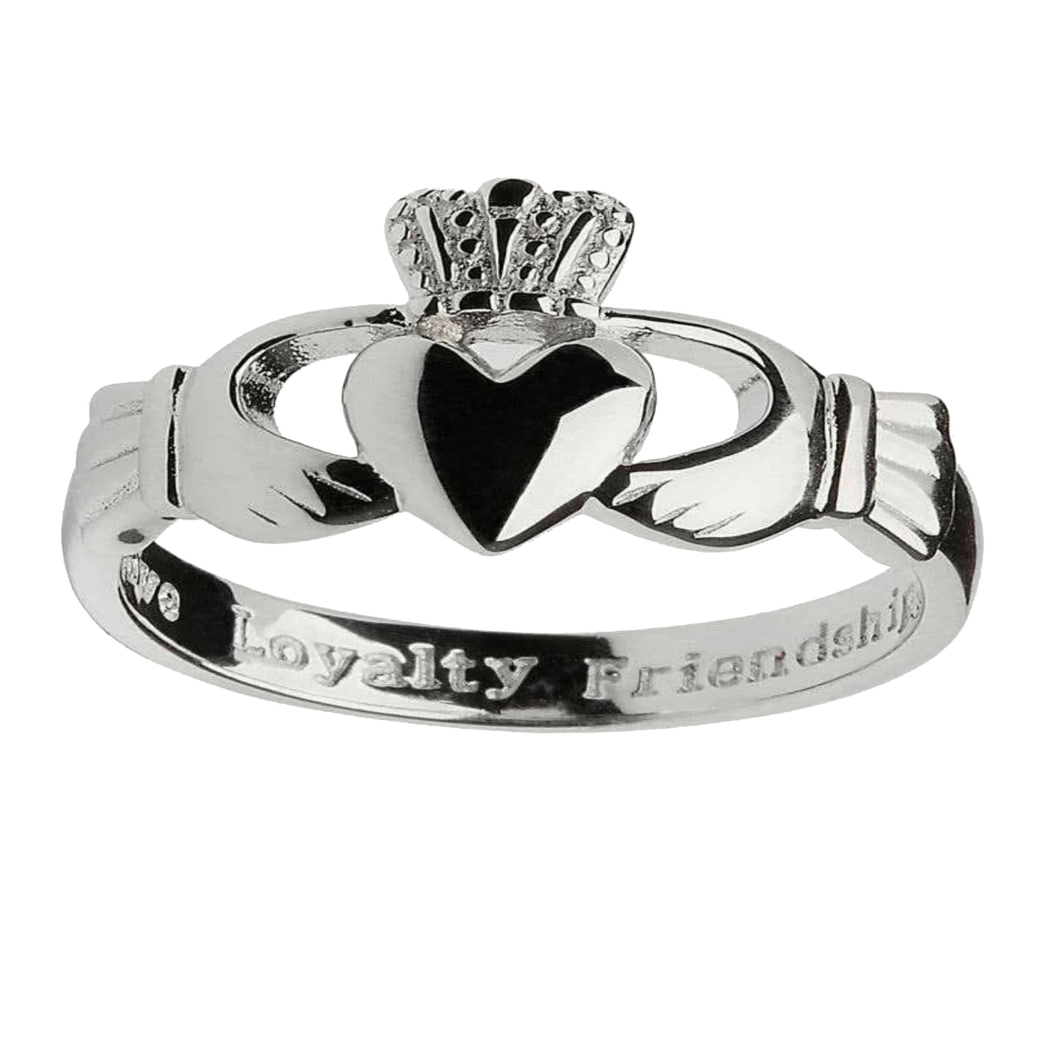 Shanore Sterling Silver Gents Claddagh Ring