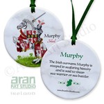Aran Art Studio Coat of Arms Ornament with Meaning: Murphy