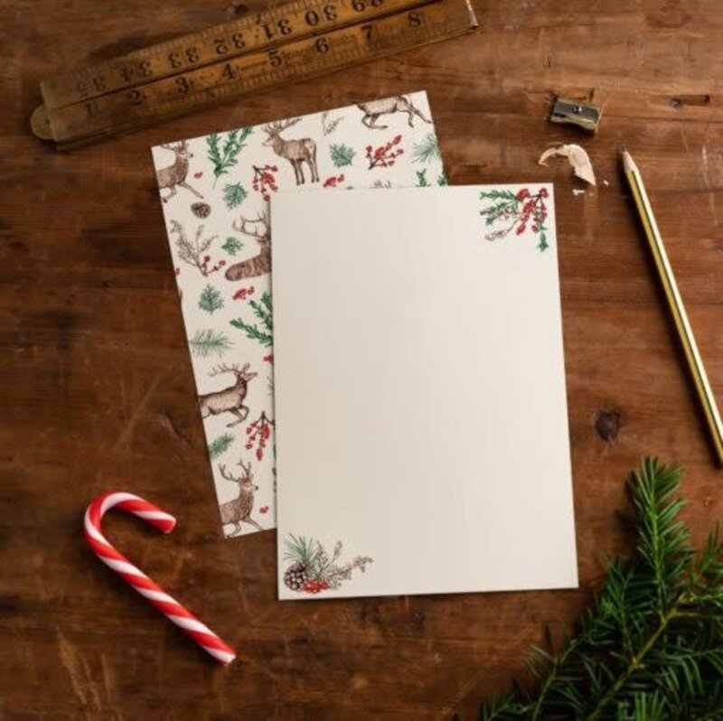 Cherith Harrison Reindeer Stationary Set