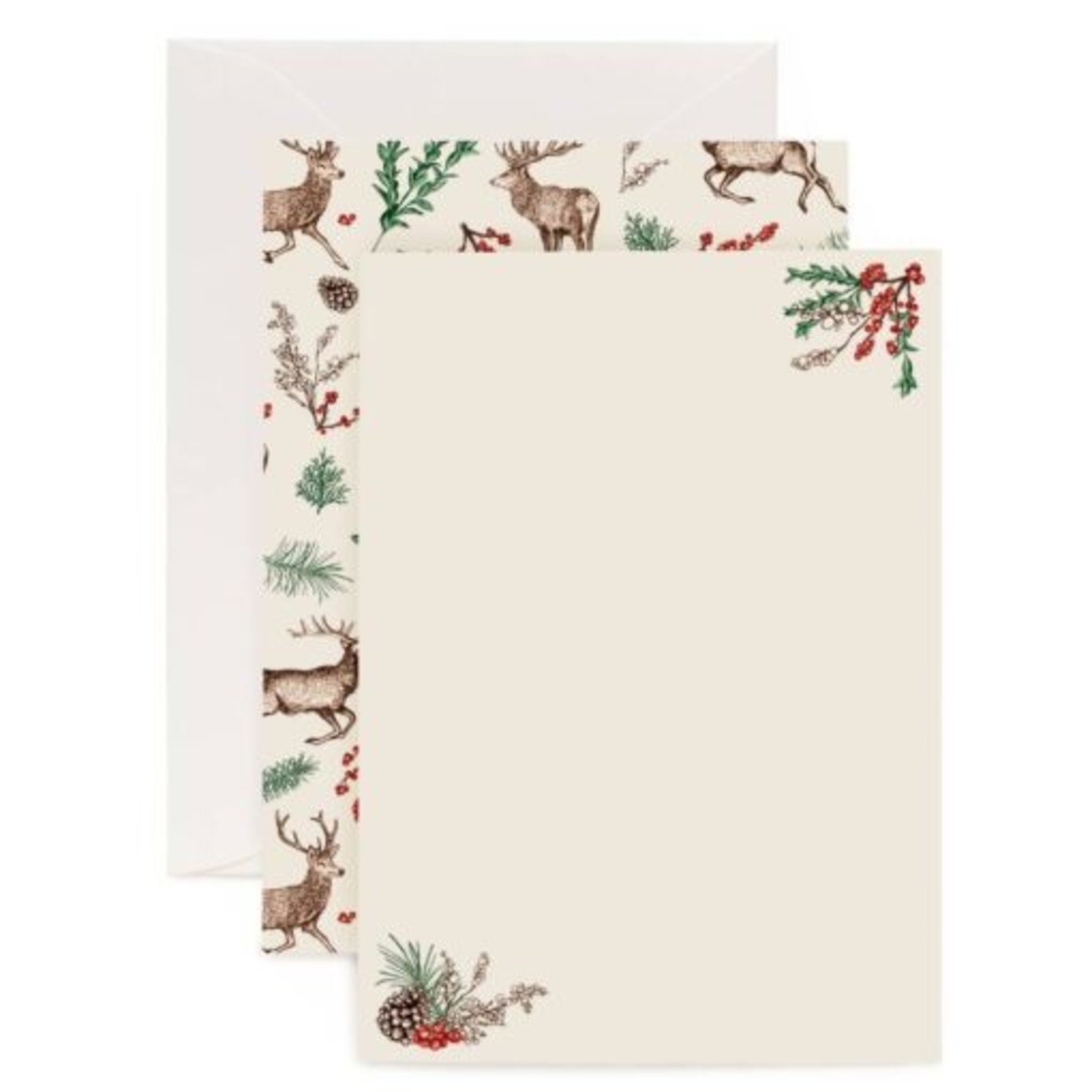 Cherith Harrison Reindeer Stationary Set