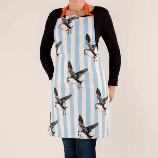 Cherith Harrison Nautical Puffin Apron