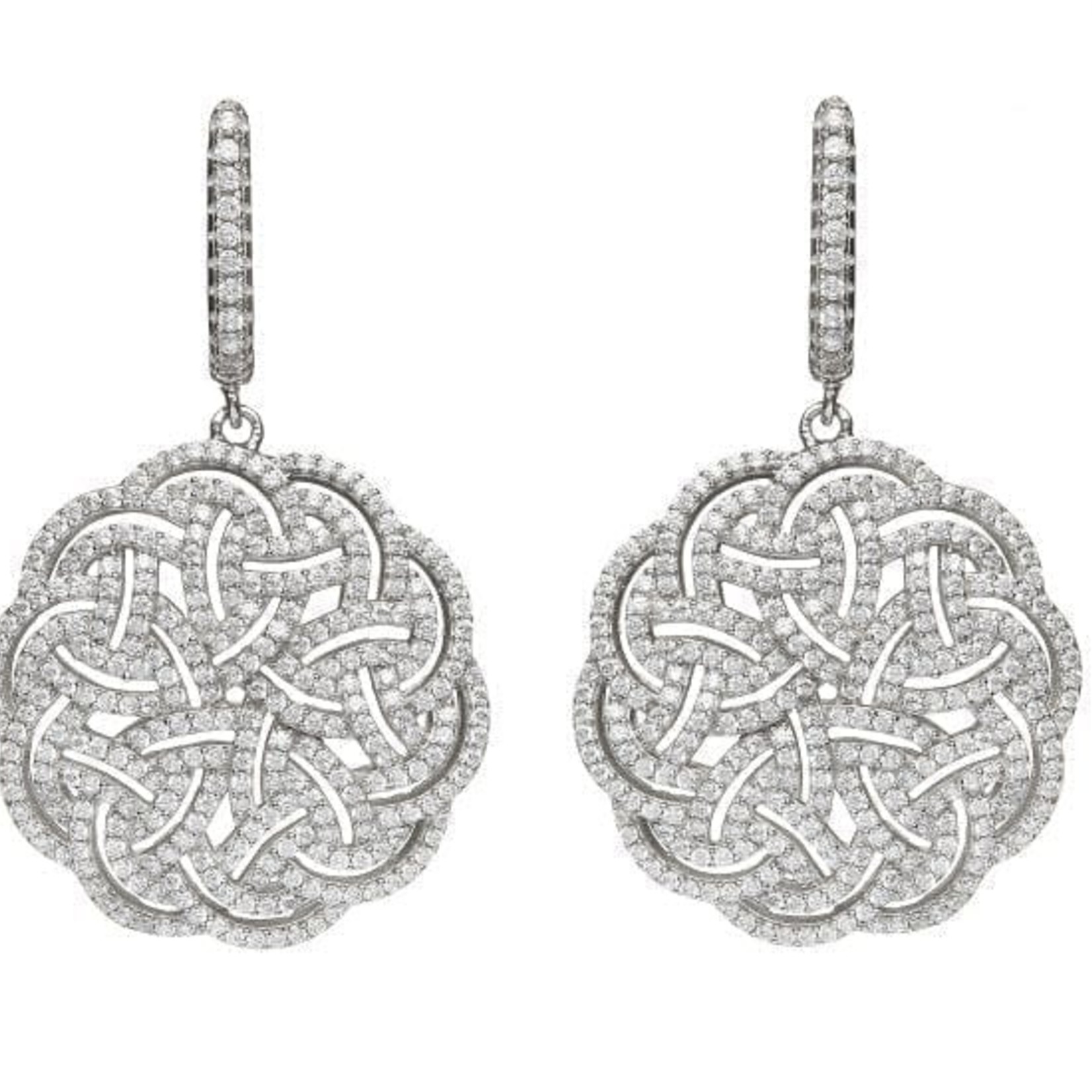 Eydís Celtic Knot Ring – Celtic Crystal Design Jewelry