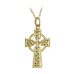 Solvar 10k Gold Celtic Cross -Small