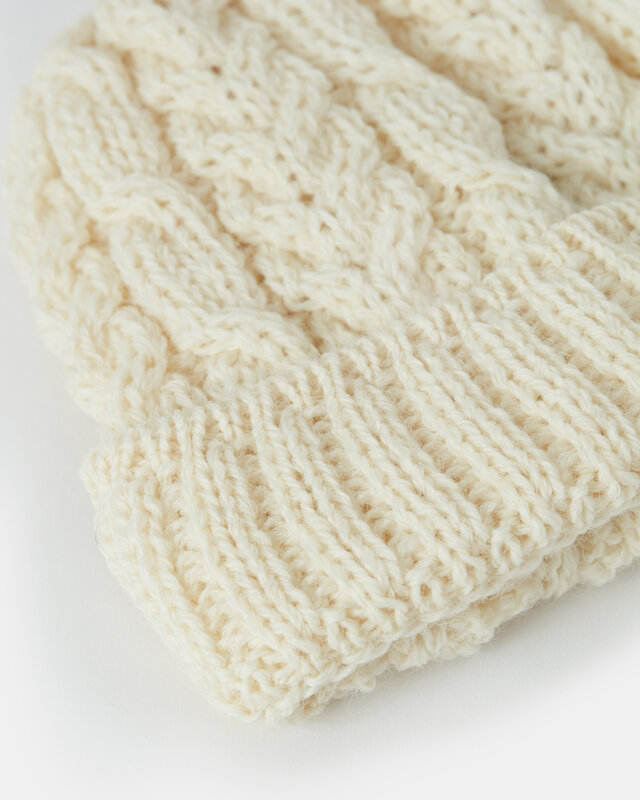 Aran Woollen Mills Aran Diamond Hat: