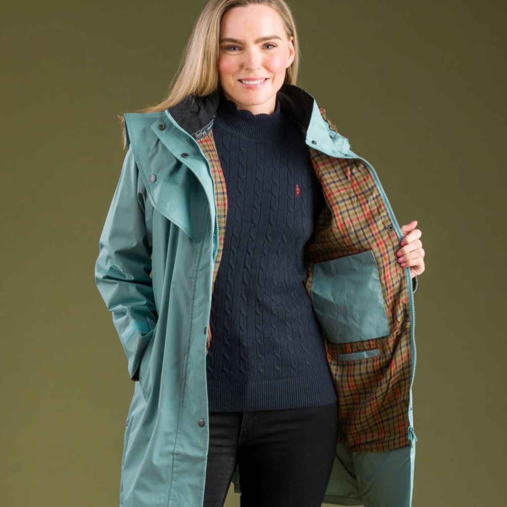 Jack Murphy Cotswold Waterproof Jacket - Smoke Blue