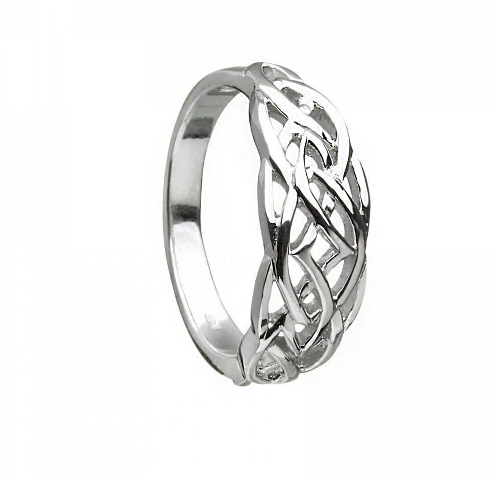 Anu Sterling Silver Celtic Weave Ring by Anu