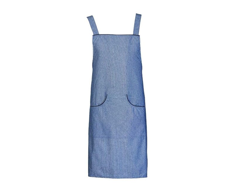 Lee Valley Ireland Apron: Blue Stripe