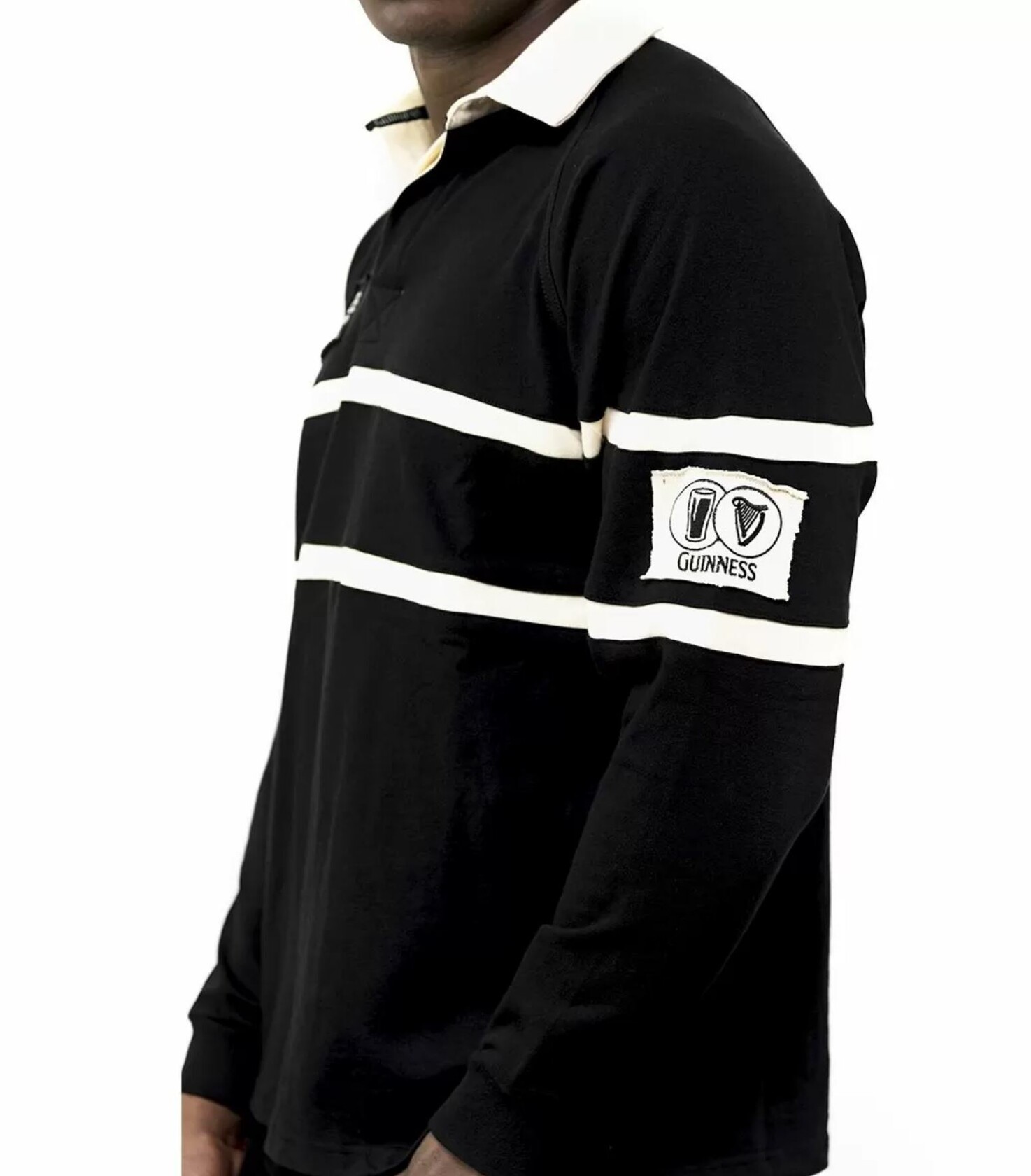 Guinness Long Sleeve Rugby Shirt | O'Neills Guinness Long Sleeve Rugby Shirt | O'Neills