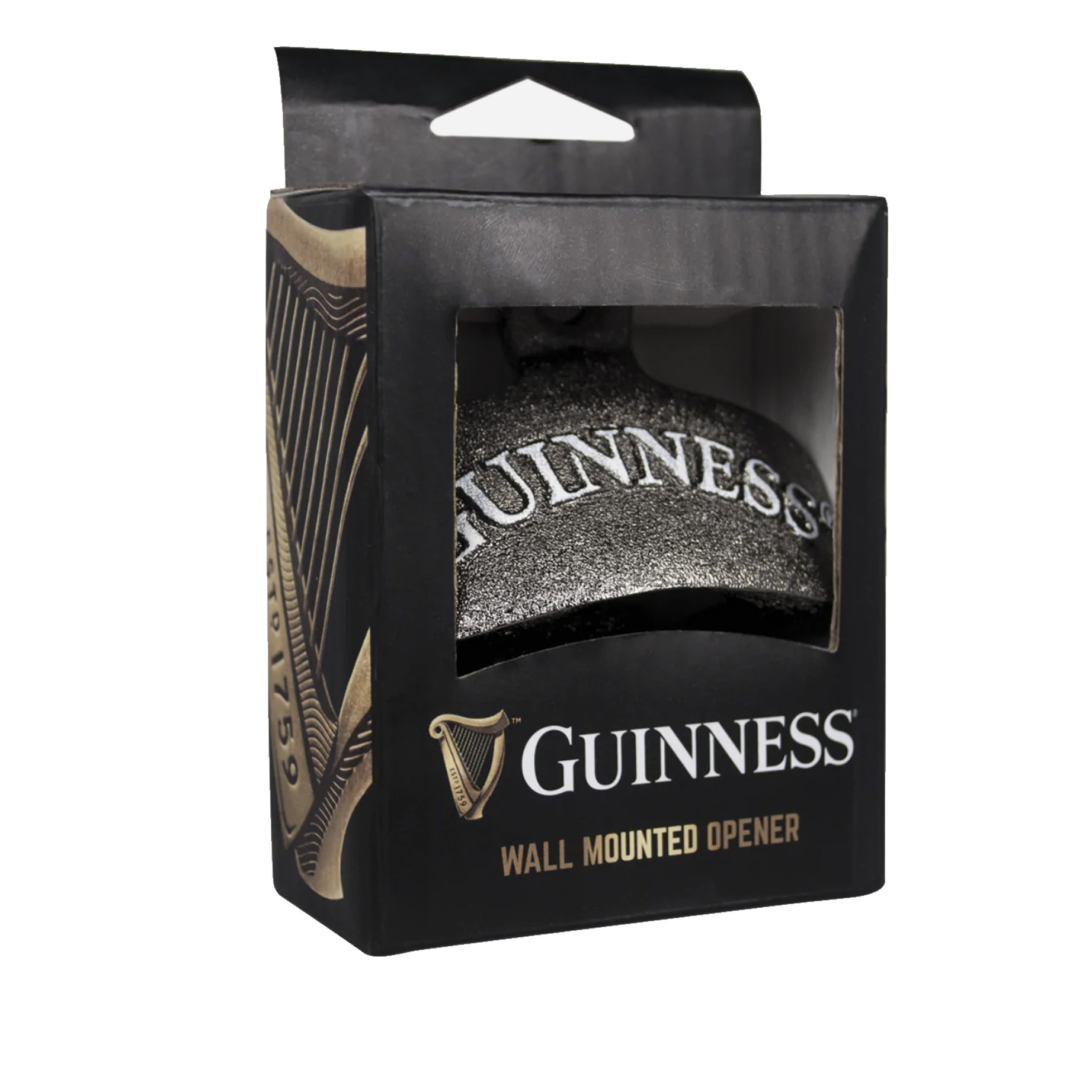 Guinness Guinness Wall Mounted Black Bottle Opener
