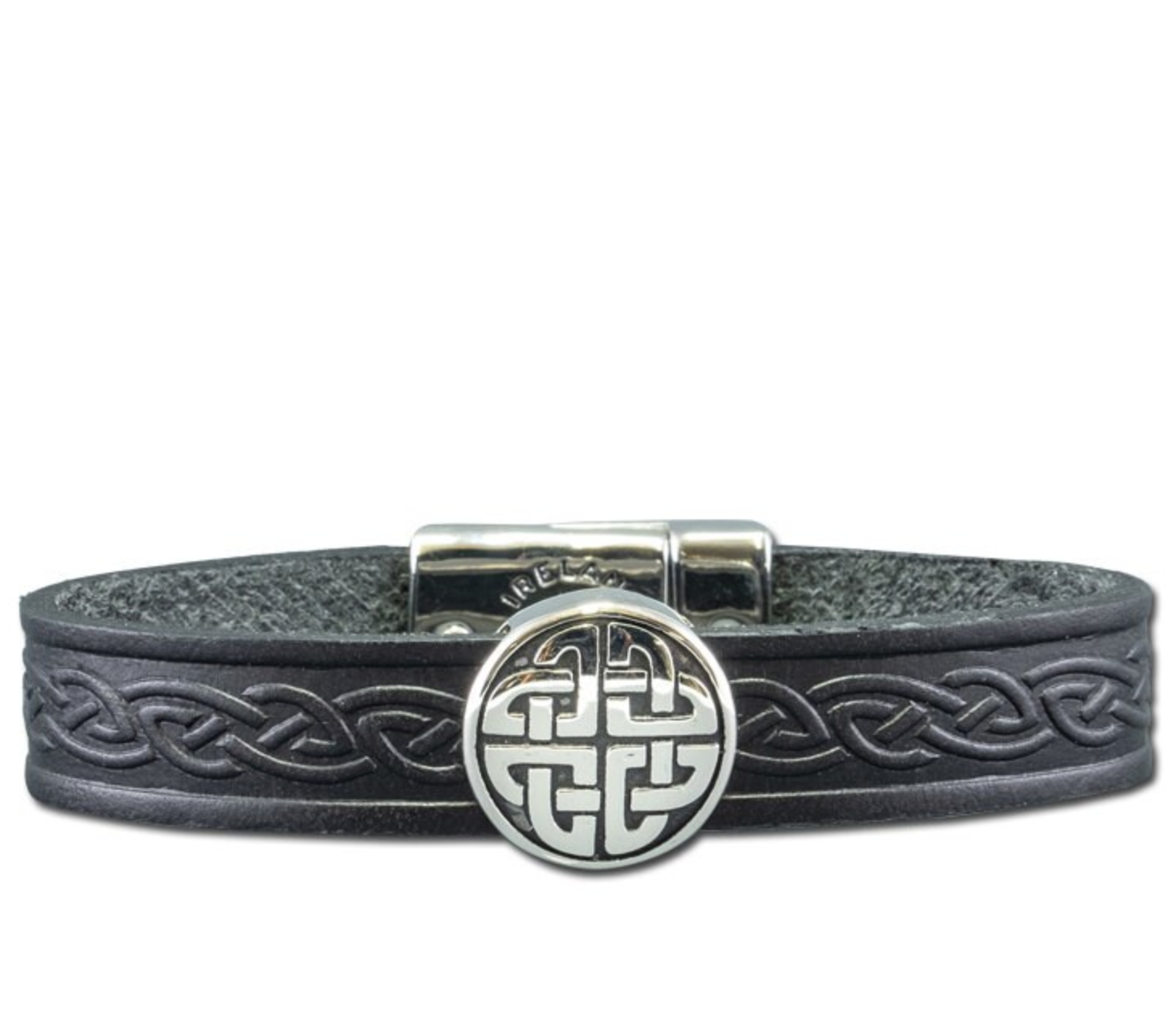 Lee River Leather Eternal Knot Single Magnetic Cuff