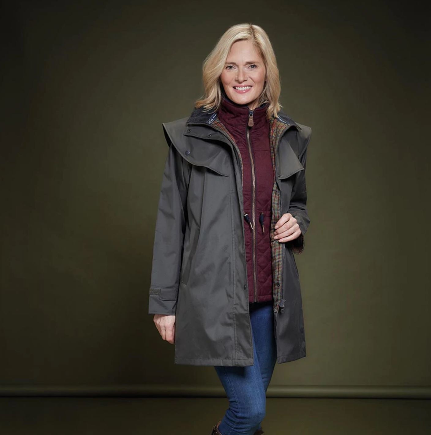 Jack Murphy Cotswold Waterproof Jacket - Olive